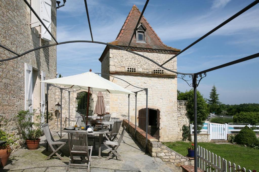 Les Vents Bleus Hotel Donnazac Kültér fotó