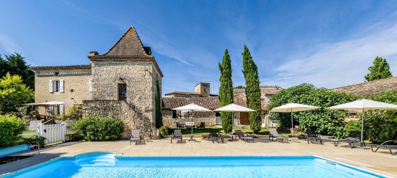 Les Vents Bleus Hotel Donnazac Kültér fotó